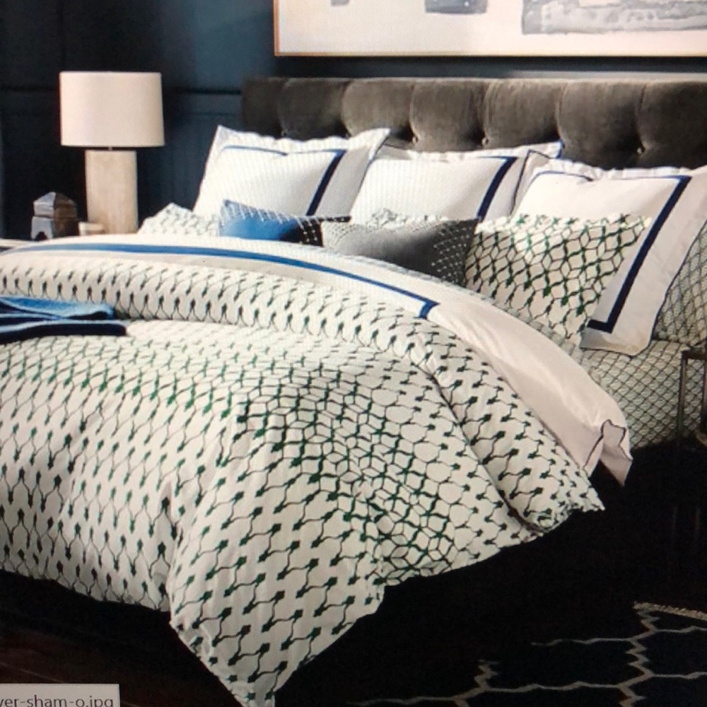 Pottery Barn Organic Skye Duvet Cover